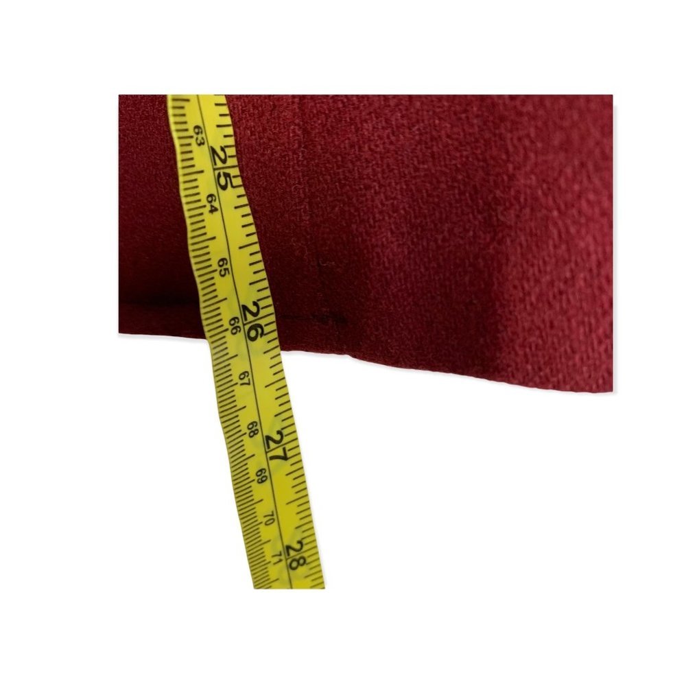 Vintage 70s Bobbie Brooks Red Wool Blend Blazer M… - image 4